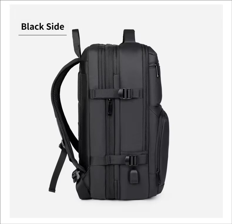 Water-Resistant Expandable Business Travel Oxford Laptop Backpack product detail