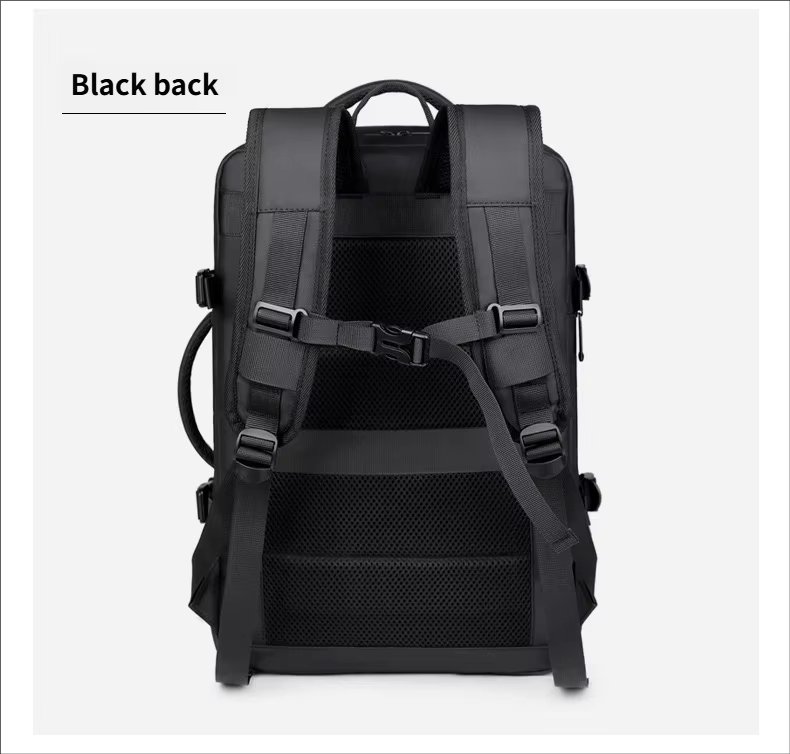 Water-Resistant Expandable Business Travel Oxford Laptop Backpack product detail