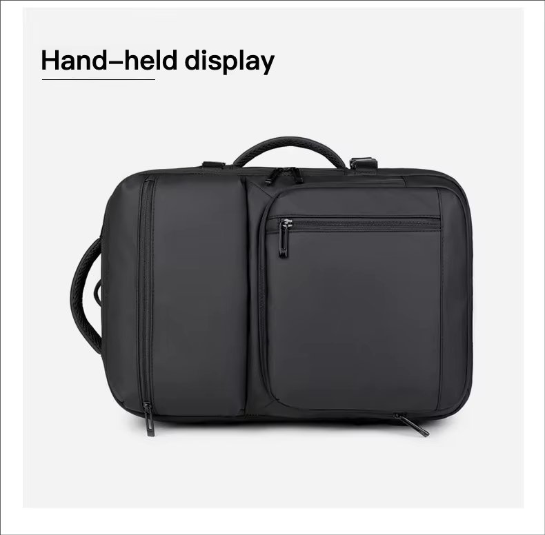 Water-Resistant Expandable Business Travel Oxford Laptop Backpack product detail