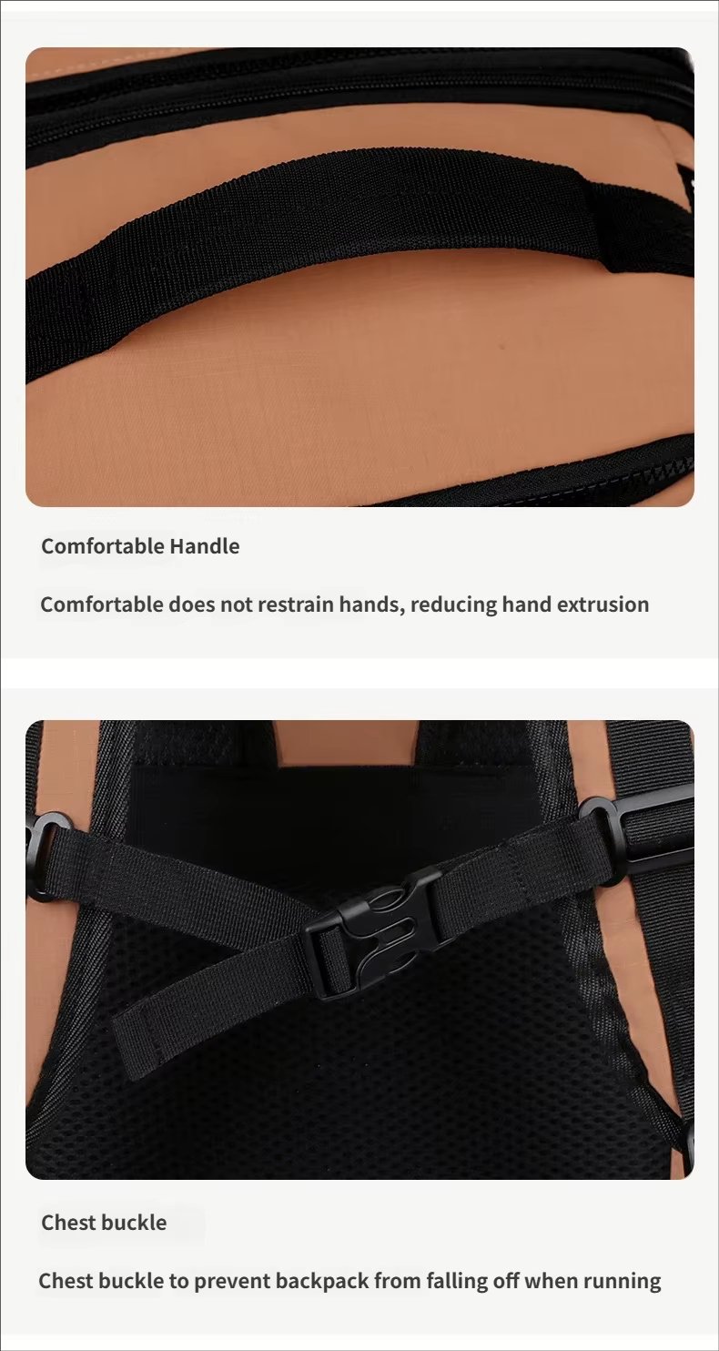 Water-Resistant Large Capacity Expandable Modern Business Nylon Laptop Backpack product detail