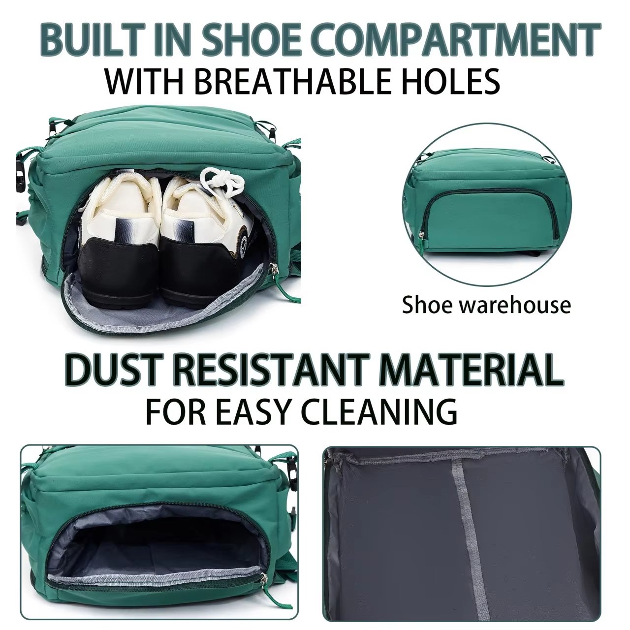 Water-Resistant Large Capacity Travel School Casual Oxford Laptop Backpack product detail