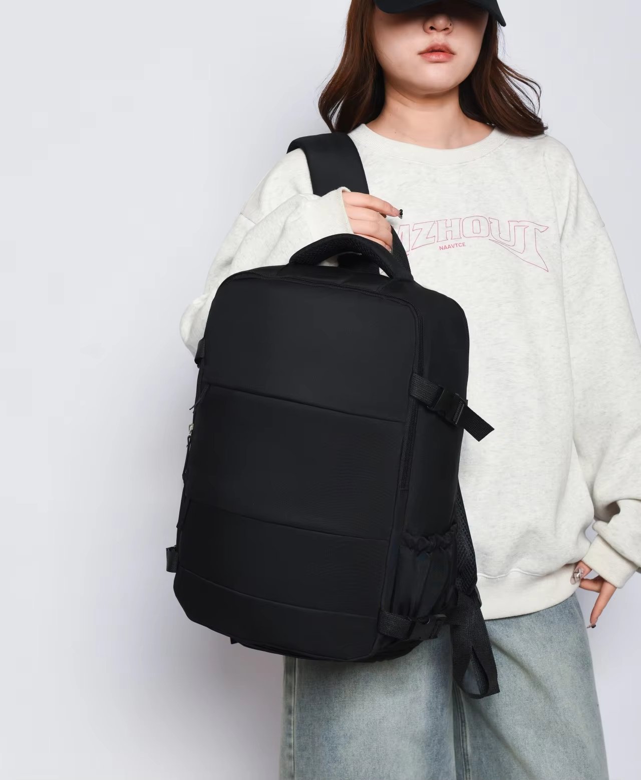 Water-Resistant Large Capacity Travel School Casual Oxford Laptop Backpack product detail