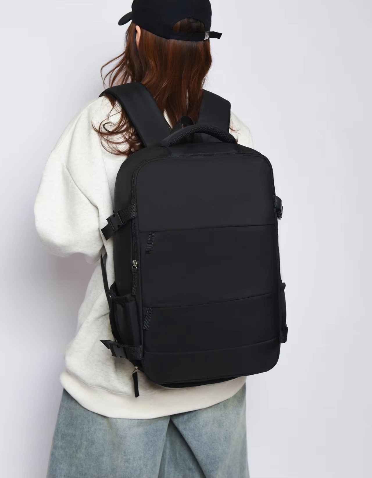 Water-Resistant Large Capacity Travel School Casual Oxford Laptop Backpack product detail