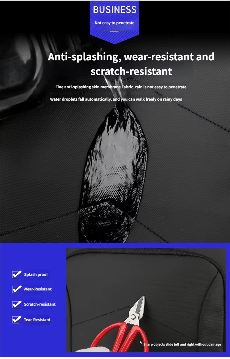 Water-Resistant Large Capacity USB Modern Outdoor Oxford Laptop Backpack product detail