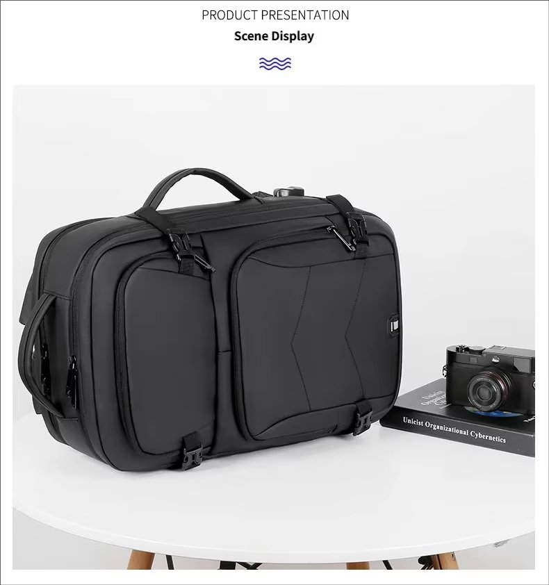 Water-Resistant Large Capacity USB Modern Outdoor Oxford Laptop Backpack product detail