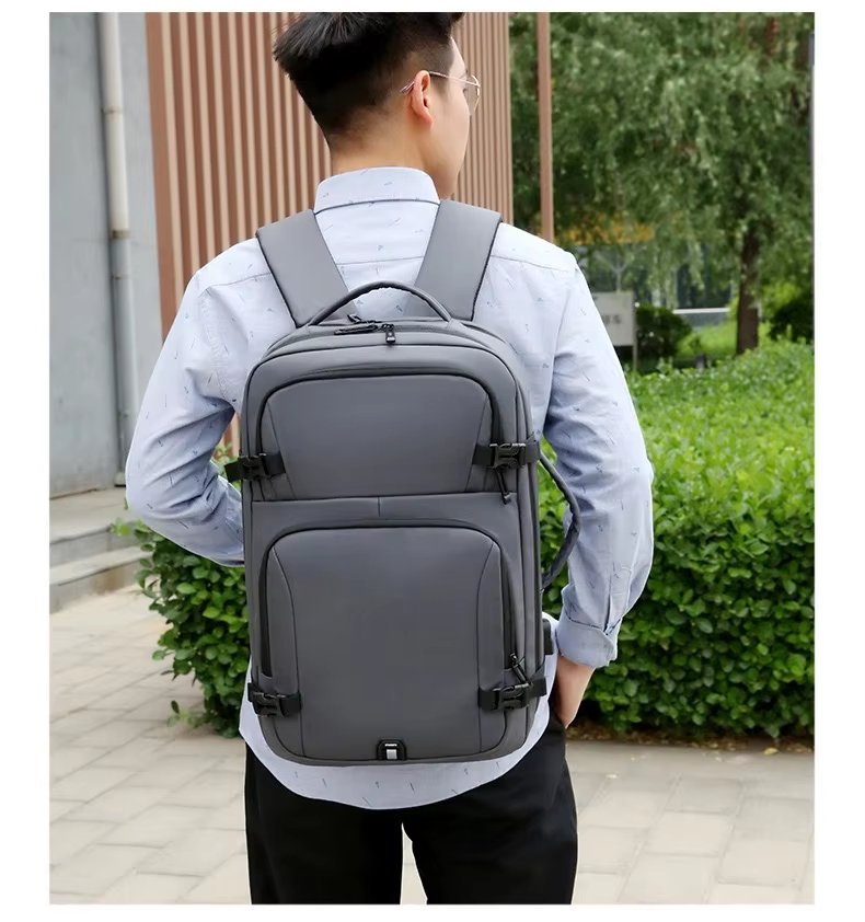 Water-Resistant Large Capacity USB Modern Outdoor Oxford Laptop Backpack product detail