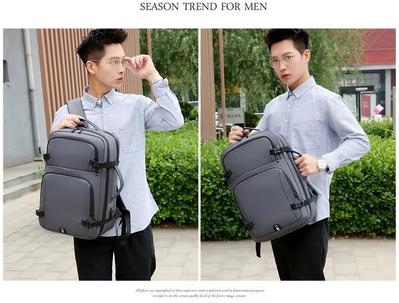 Water-Resistant Large Capacity USB Modern Outdoor Oxford Laptop Backpack product detail