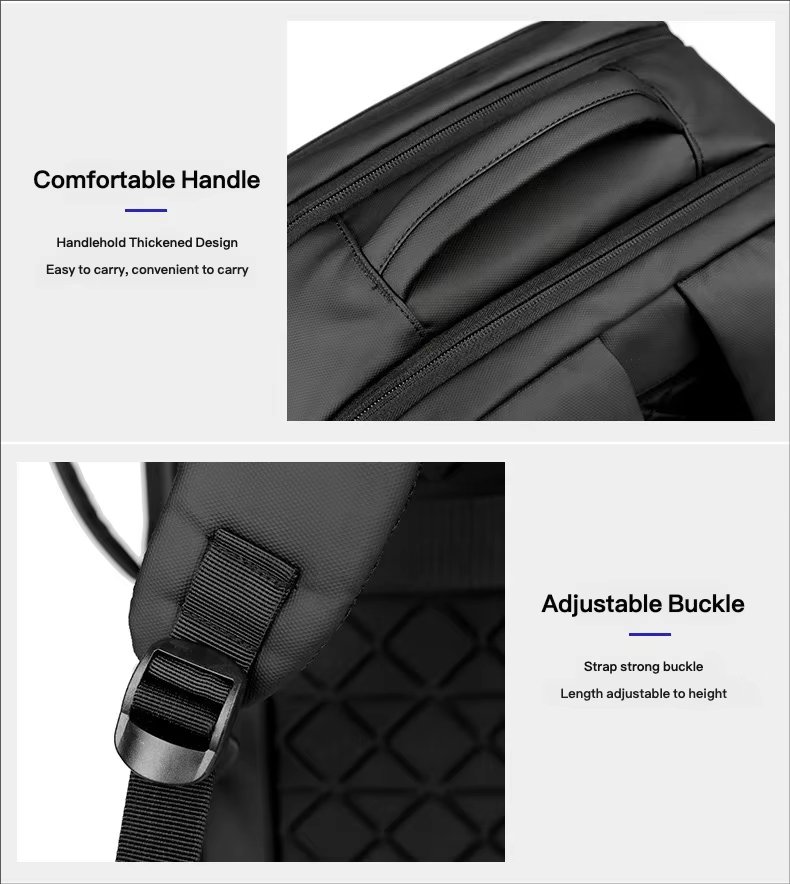 Water-Resistant Large Capacity USB Modern Outdoor Oxford Laptop Backpack product detail