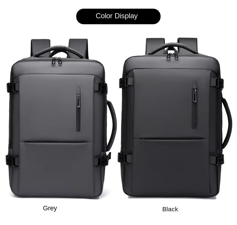 Water-Resistant Large Capacity Expandable Business Travel Oxford Laptop Backpack product detail