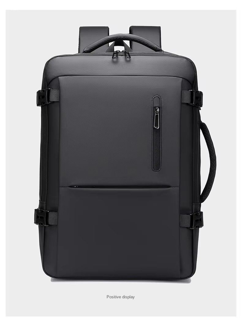 Water-Resistant Large Capacity Expandable Business Travel Oxford Laptop Backpack product detail