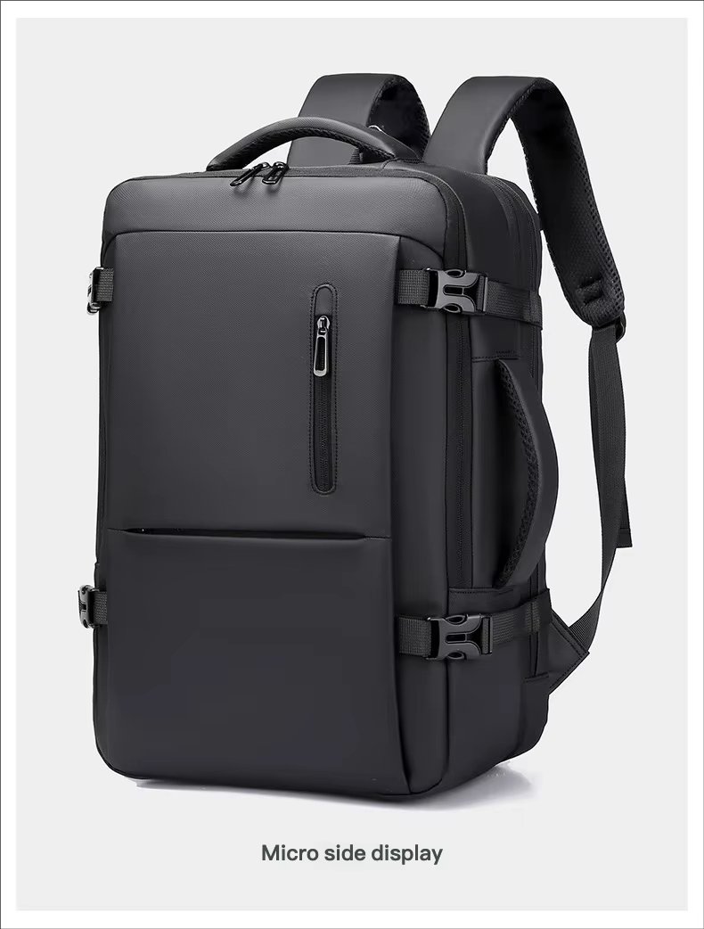 Water-Resistant Large Capacity Expandable Business Travel Oxford Laptop Backpack product detail