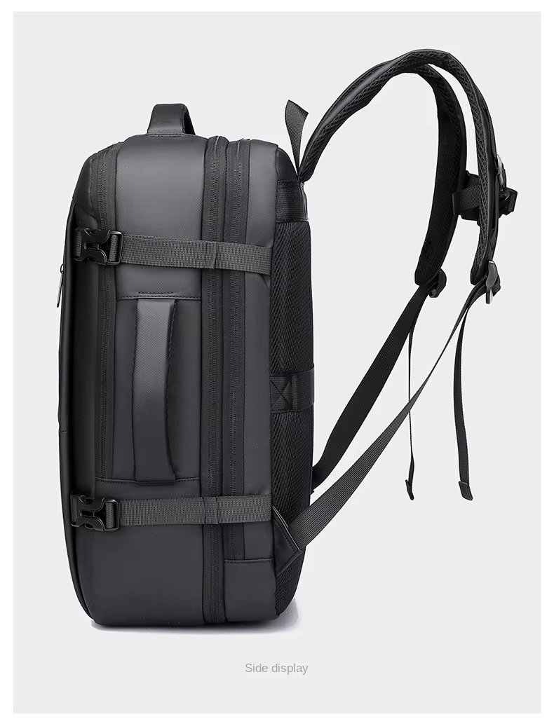 Water-Resistant Large Capacity Expandable Business Travel Oxford Laptop Backpack product detail
