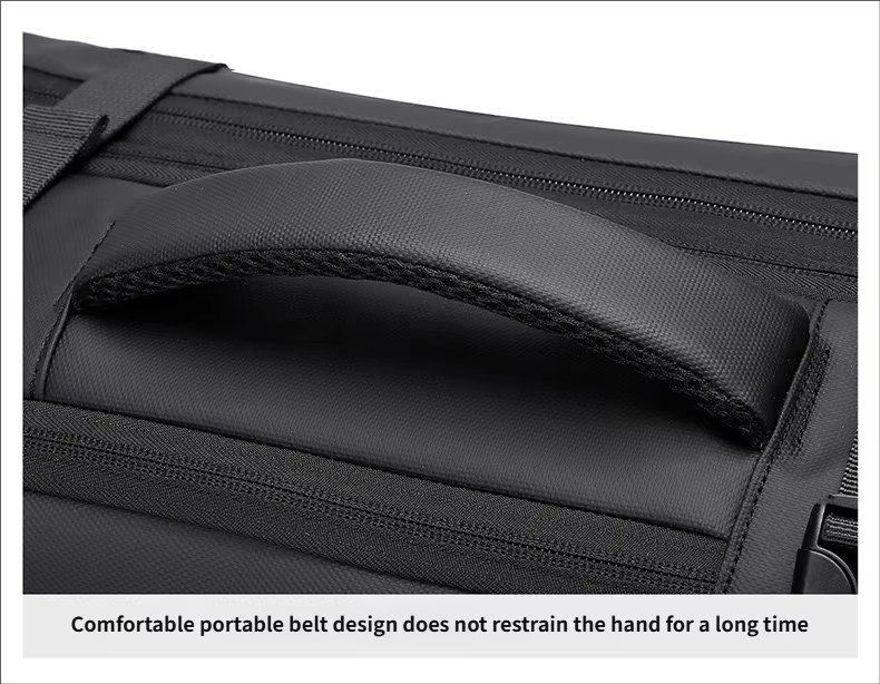 Water-Resistant Large Capacity Expandable Business Travel Oxford Laptop Backpack product detail