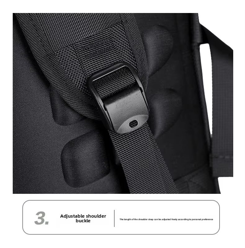 Anti-Theft Large Capacity Expandable Modern Business Oxford Laptop Backpack product detail