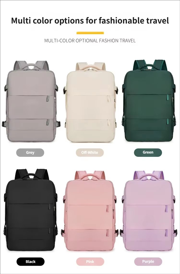 Anti-Theft Water-Resistant Large Capacity USB Travel Oxford Laptop Backpack product detail