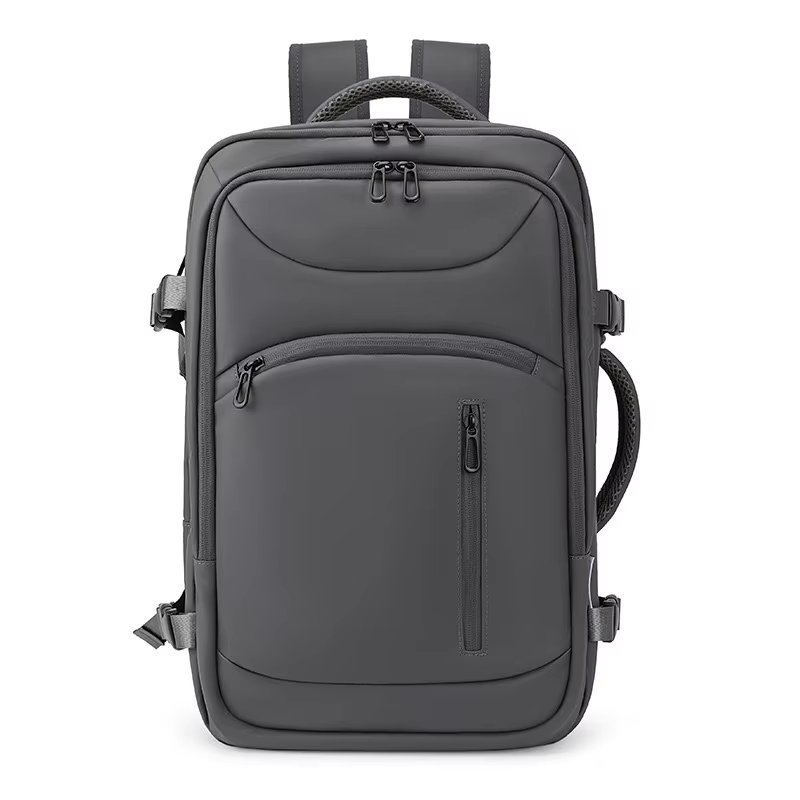 Water-Resistant Large Capacity Expandable USB Business Oxford Laptop Backpack product detail