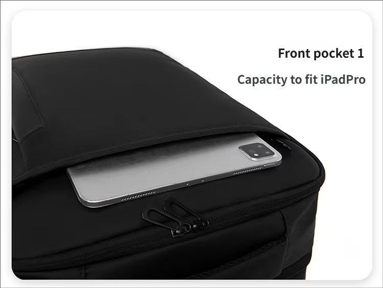 Water-Resistant Large Capacity Expandable Business Travel Oxford Laptop Backpack product detail