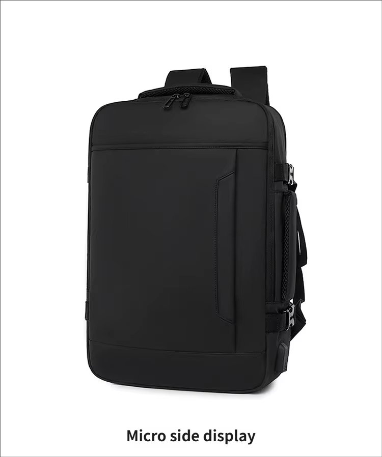 Water-Resistant Large Capacity Expandable Business Travel Oxford Laptop Backpack product detail