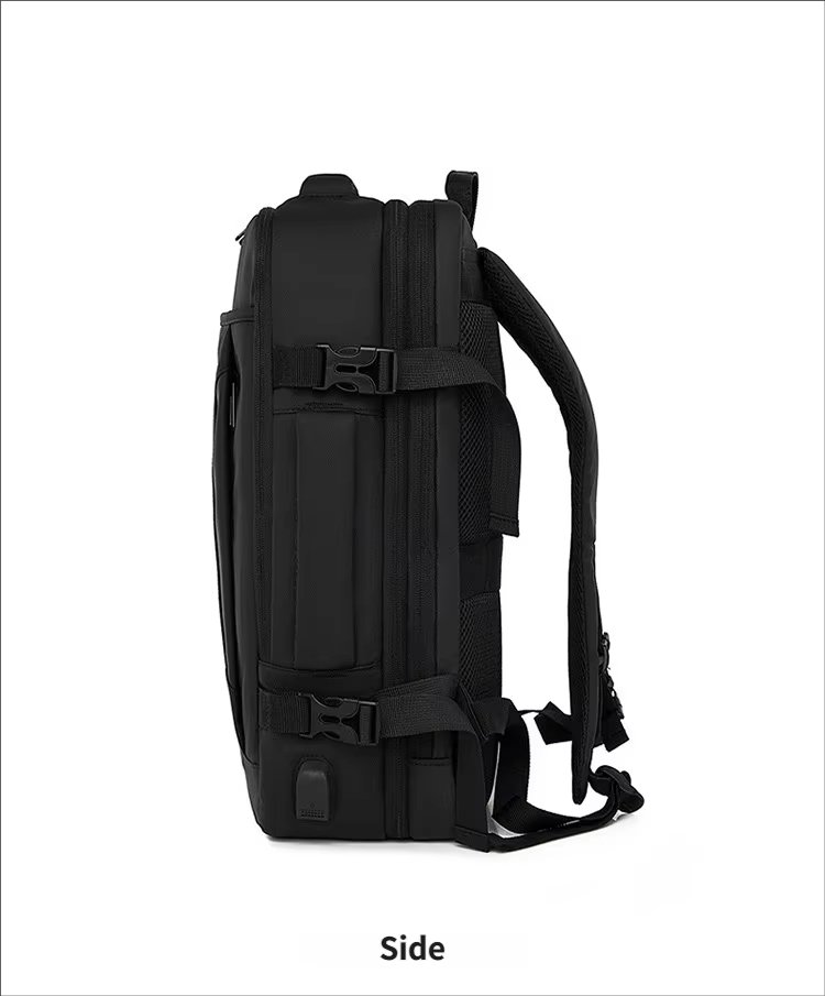 Water-Resistant Large Capacity Expandable Business Travel Oxford Laptop Backpack product detail