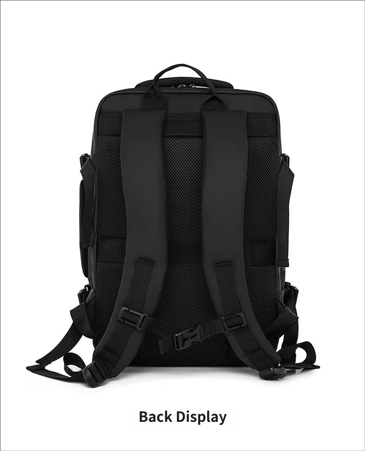Water-Resistant Large Capacity Expandable Business Travel Oxford Laptop Backpack product detail