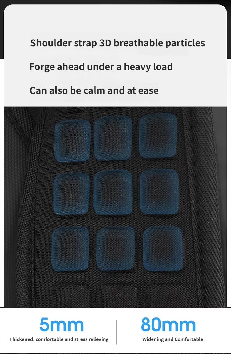 Anti-Theft Water-Resistant Lightweight Modern Business Oxford Laptop Backpack product detail