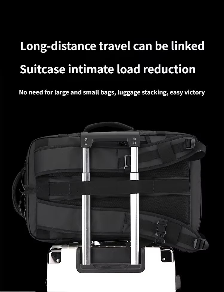 Anti-Theft Water-Resistant Lightweight Modern Business Oxford Laptop Backpack product detail
