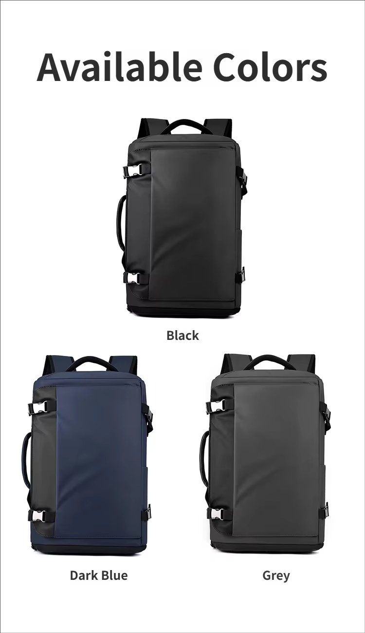 Anti-Theft Water-Resistant Lightweight Modern Business Oxford Laptop Backpack product detail
