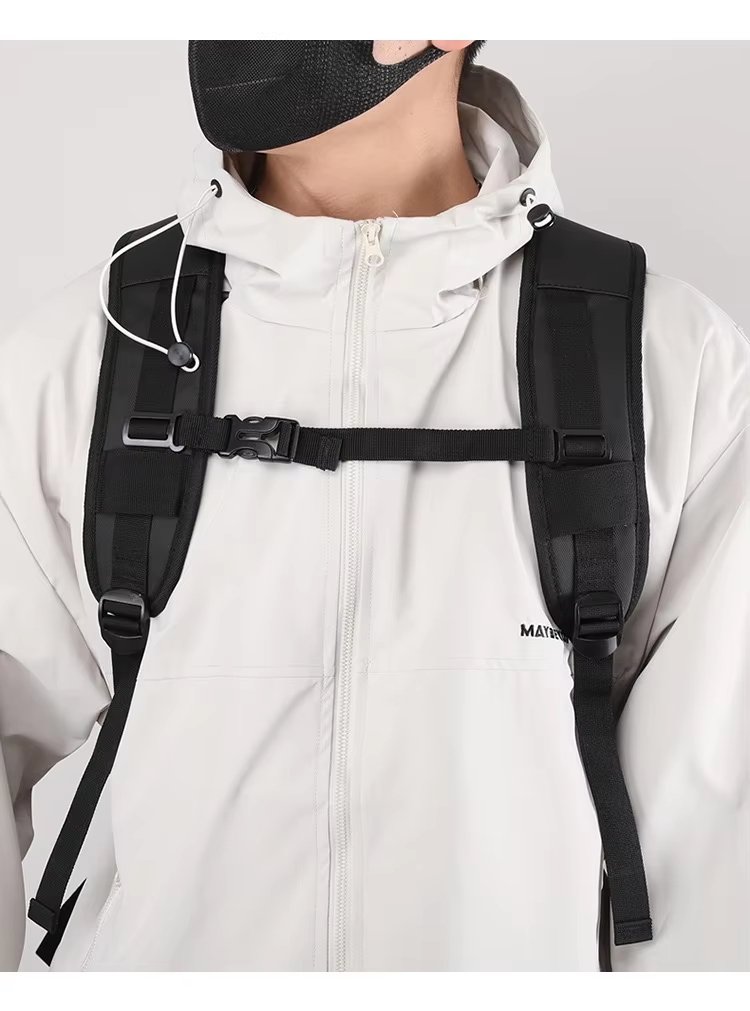 Anti-Theft Water-Resistant Lightweight Modern Business Oxford Laptop Backpack product detail