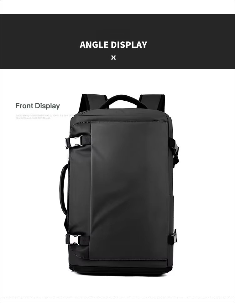 Anti-Theft Water-Resistant Lightweight Modern Business Oxford Laptop Backpack product detail