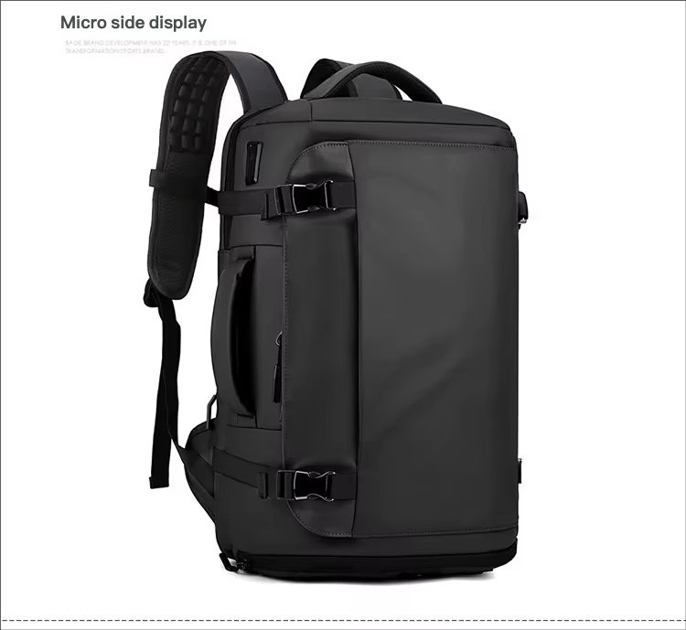 Anti-Theft Water-Resistant Lightweight Modern Business Oxford Laptop Backpack product detail