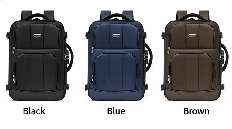Anti-Theft Water-Resistant Lightweight Outdoor Business Nylon Laptop Backpack product detail