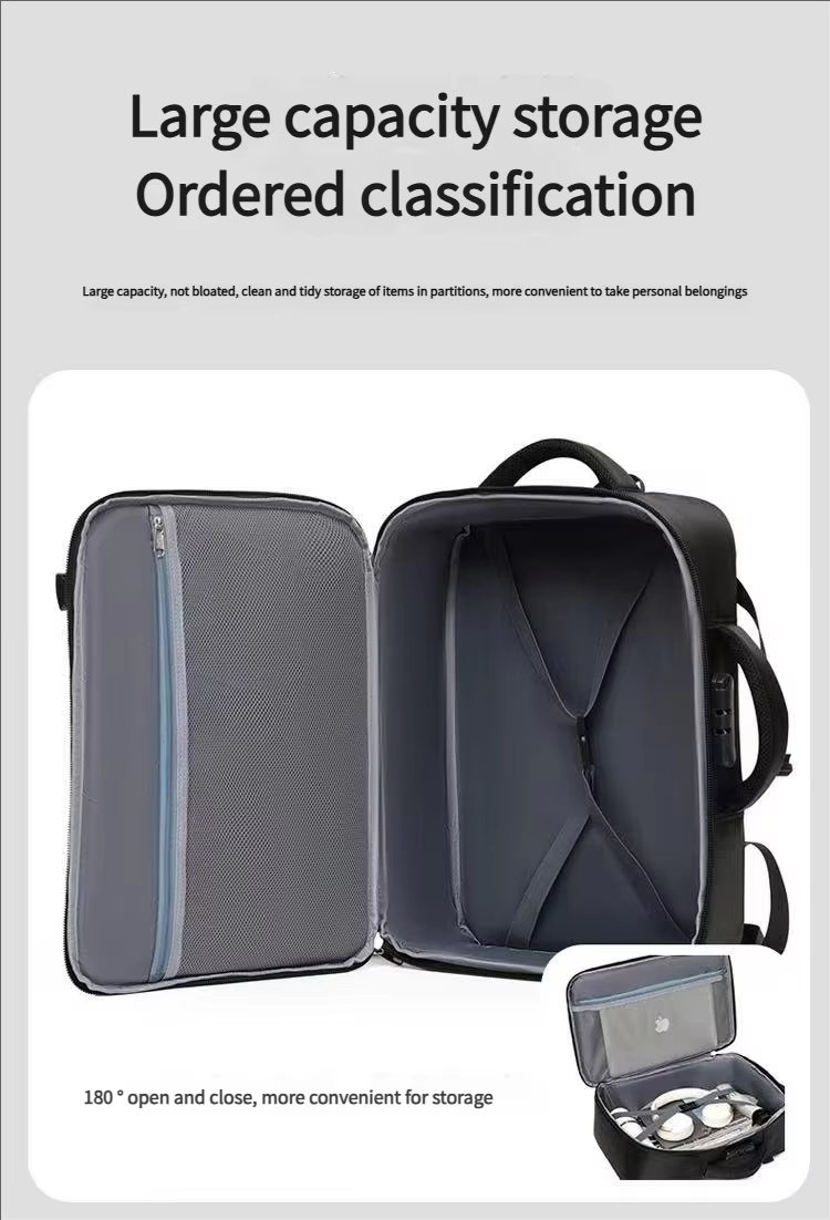 Anti-Theft Water-Resistant Lightweight Outdoor Business Nylon Laptop Backpack product detail