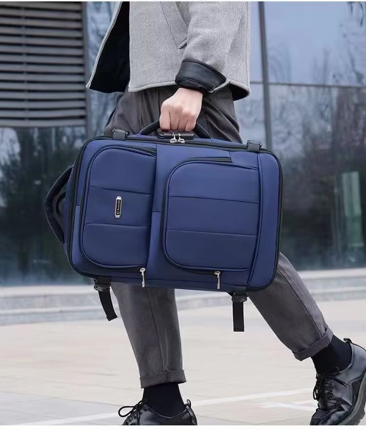Anti-Theft Water-Resistant Lightweight Outdoor Business Nylon Laptop Backpack product detail