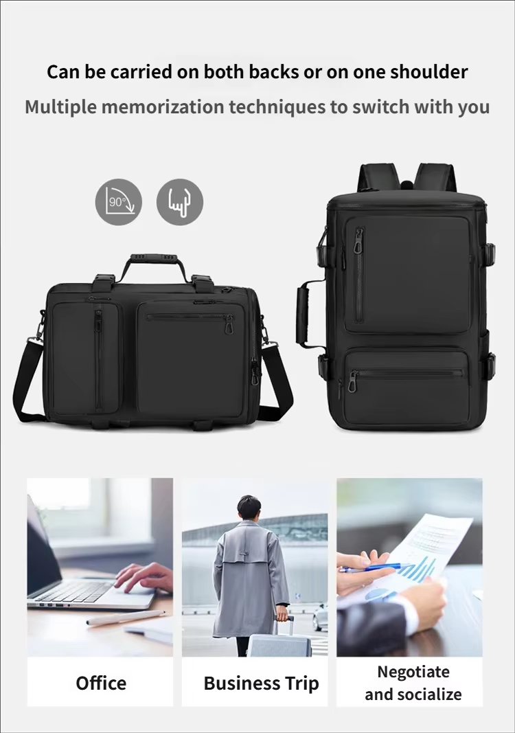 Modern Outdoor Business Travel School Oxford Laptop Backpack product detail