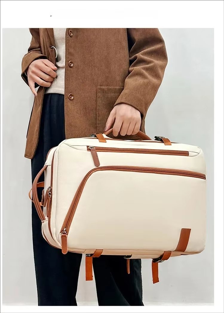 Water-Resistant Large Capacity Expandable Business Travel Oxford Laptop Backpack product detail