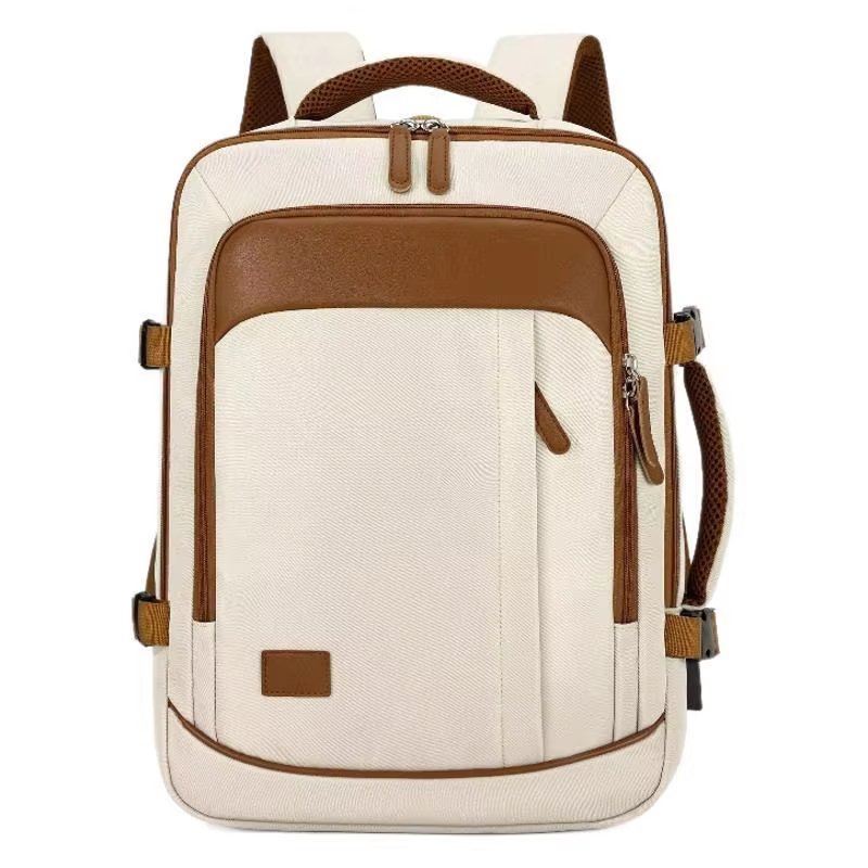 Water-Resistant Large Capacity Expandable Business Travel Nylon Laptop Backpack product detail