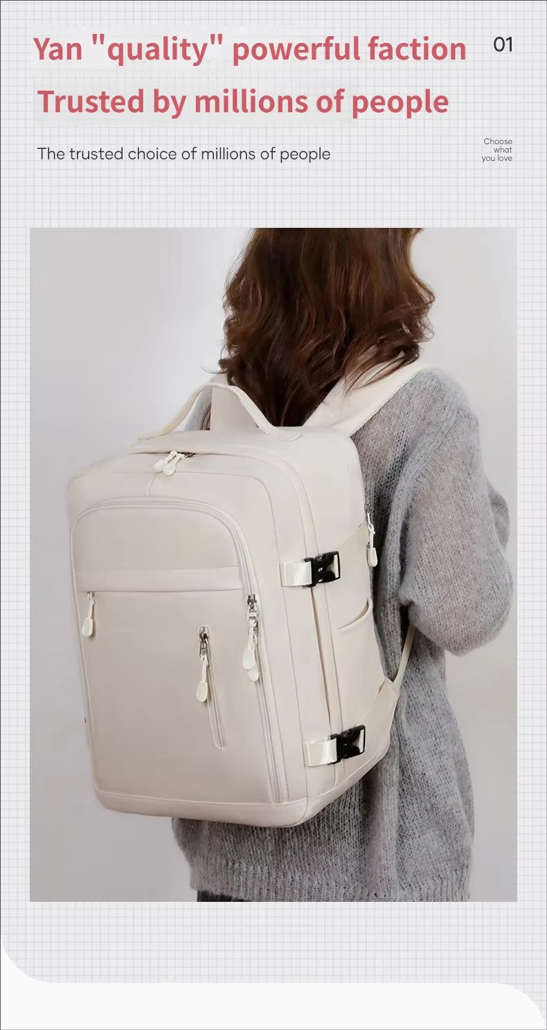 Water-Resistant Lightweight Business Travel Oxford Laptop Backpack product detail