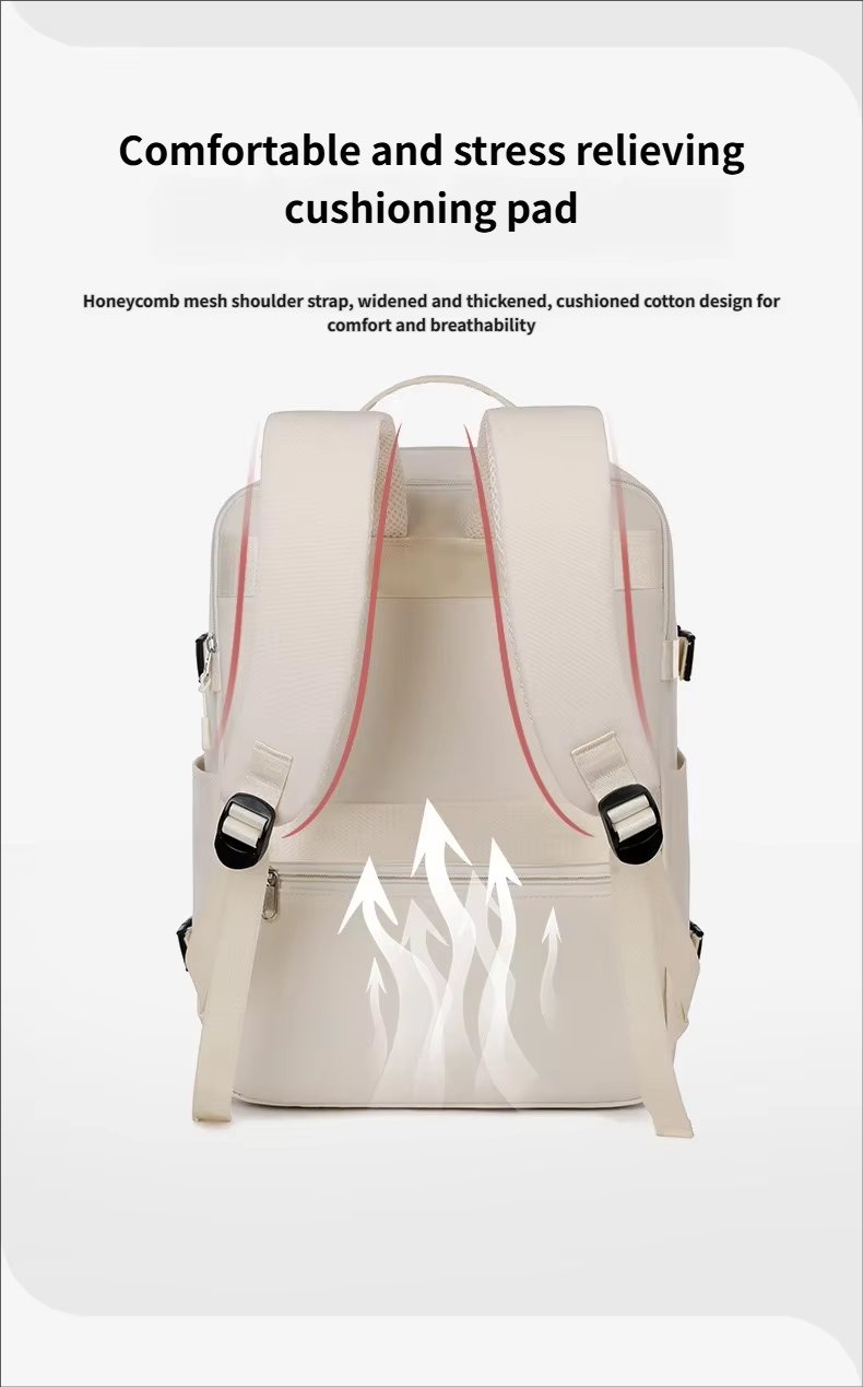 Water-Resistant Lightweight Business Travel Oxford Laptop Backpack product detail