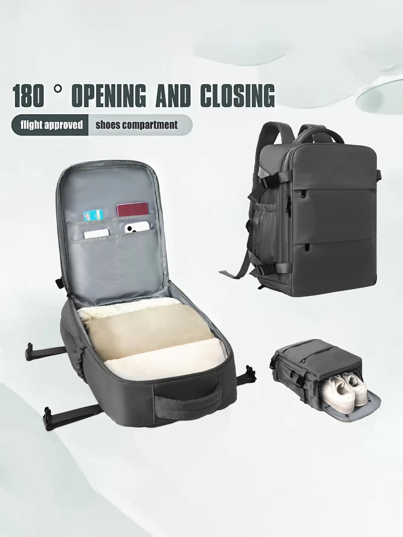 Water-Resistant Large Capacity Business Travel School Oxford Large Capacity Backpack product detail