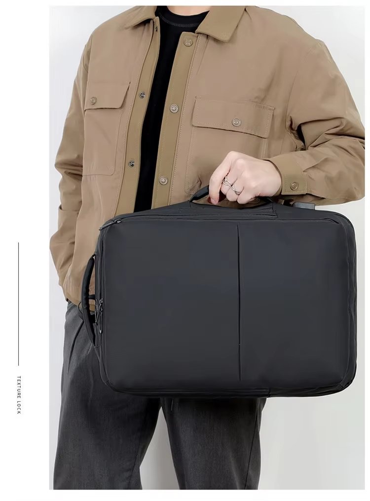 Water-Resistant Large Capacity USB Modern Business Oxford Laptop Backpack product detail