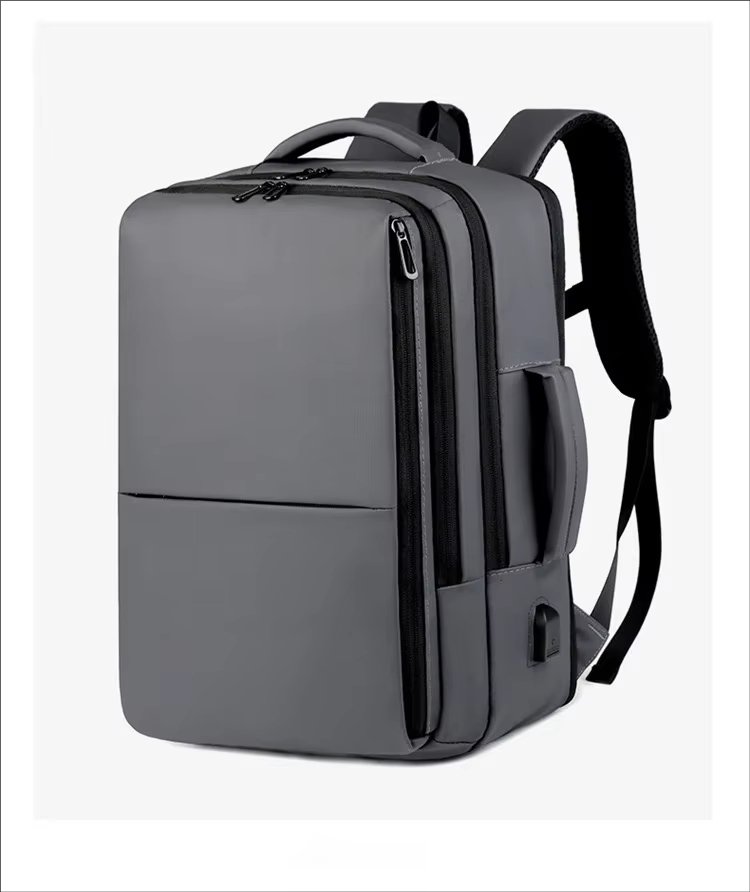 Water-Resistant Large Capacity USB Modern Business Oxford Laptop Backpack product detail