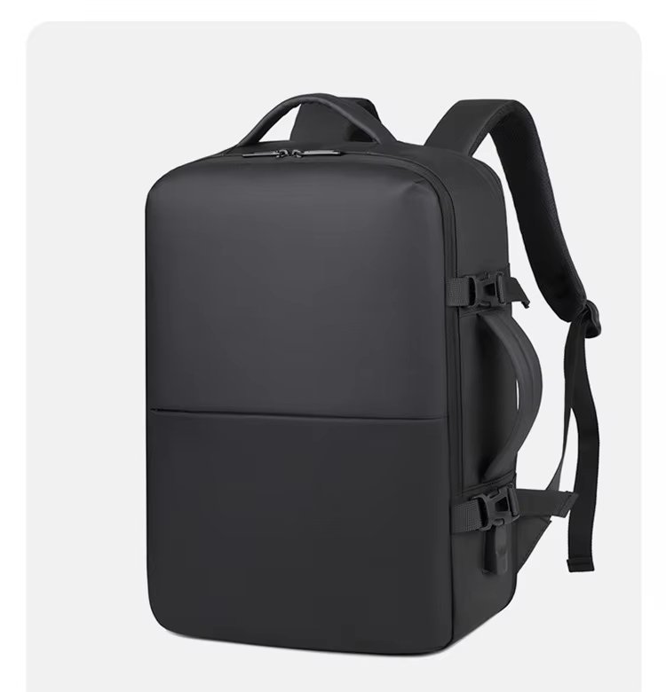 Water-Resistant Large Capacity Expandable Business Travel Oxford Laptop Backpack product detail