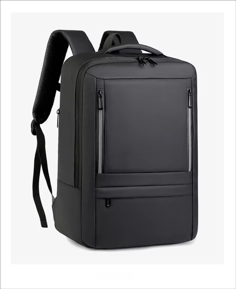 Anti-Theft Water-Resistant Large Capacity Expandable Business Leather Laptop Backpack product detail