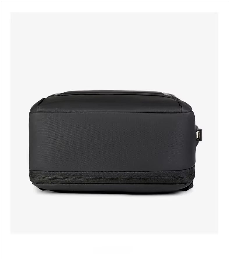 Anti-Theft Water-Resistant Large Capacity Expandable Business Leather Laptop Backpack product detail