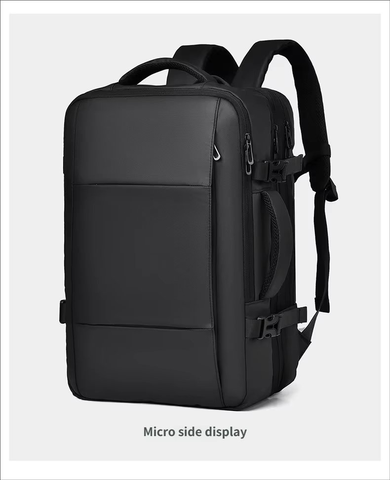 Water-Resistant Large Capacity Expandable Business Travel Oxford Laptop Backpack product detail