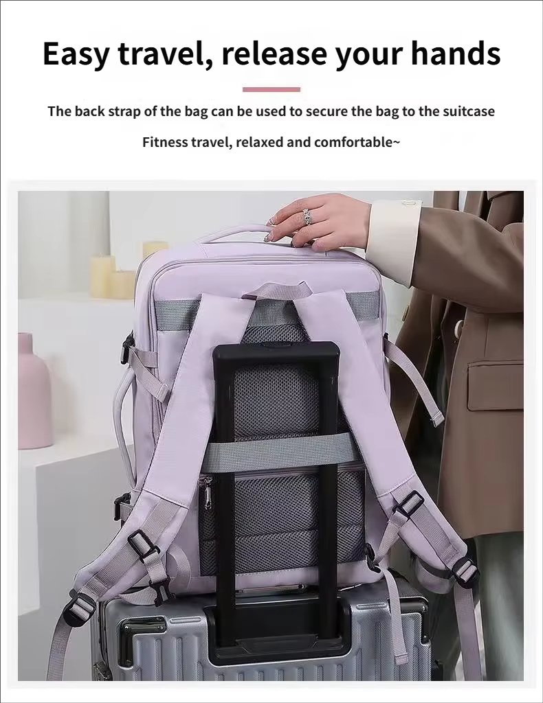 Large Capacity Lightweight USB Travel Oxford Laptop Backpack product detail