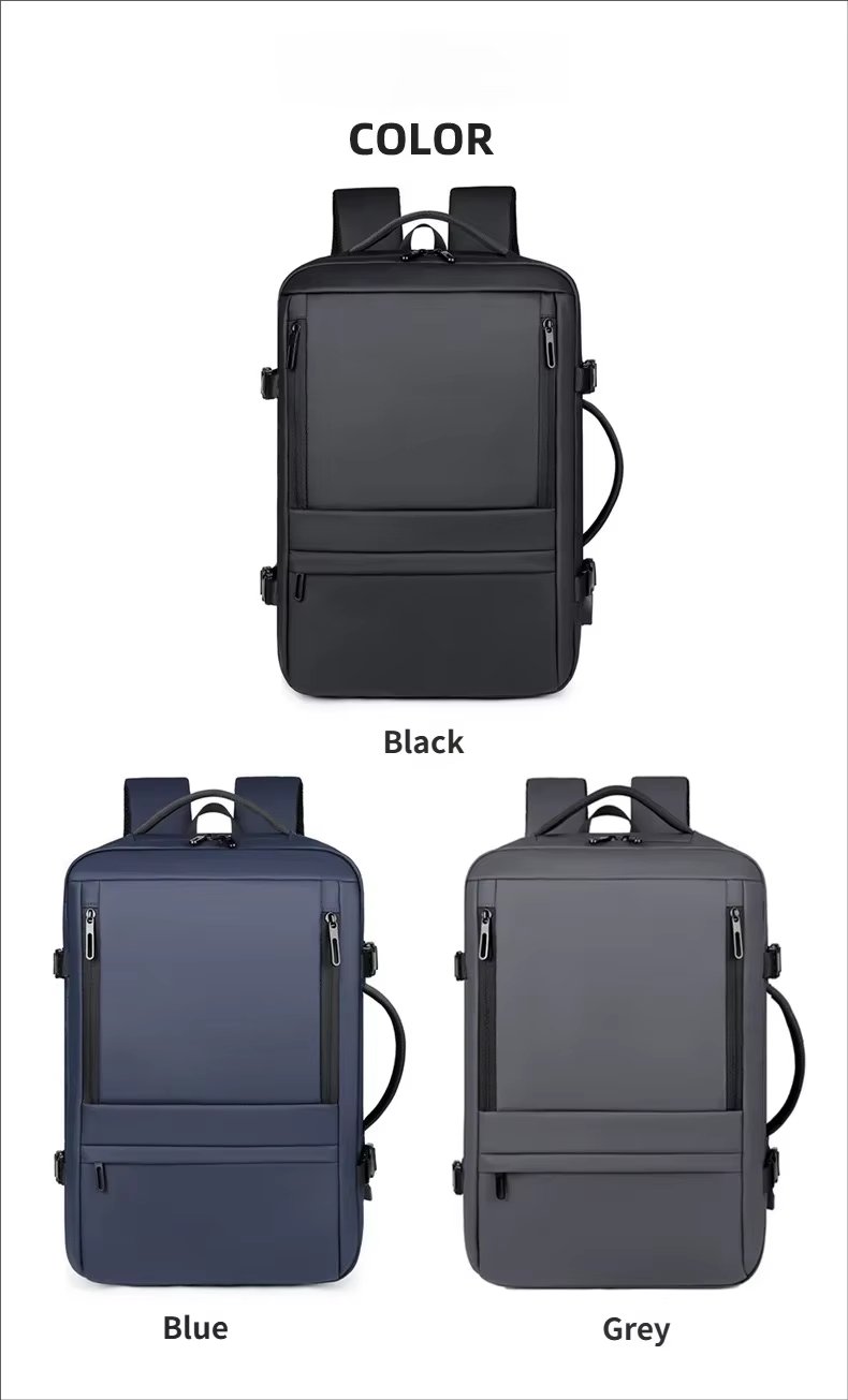 Water-Resistant Large Capacity Business Travel School Oxford Laptop Backpack product detail