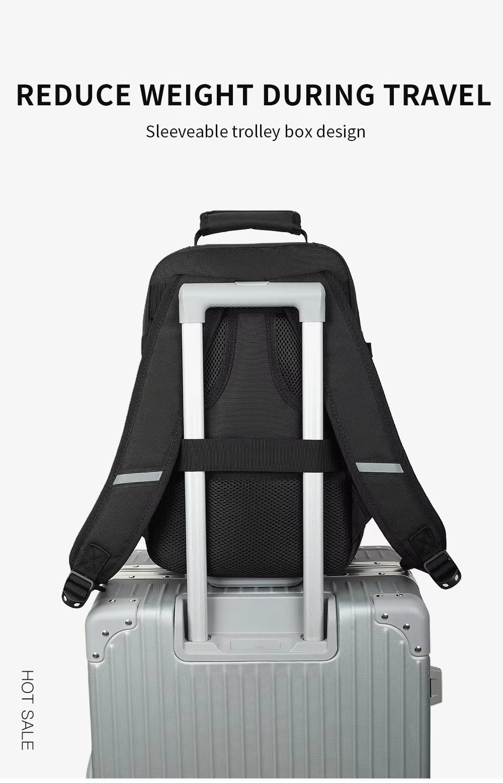 Water-Resistant Large Capacity Business Travel School Oxford Laptop Backpack product detail