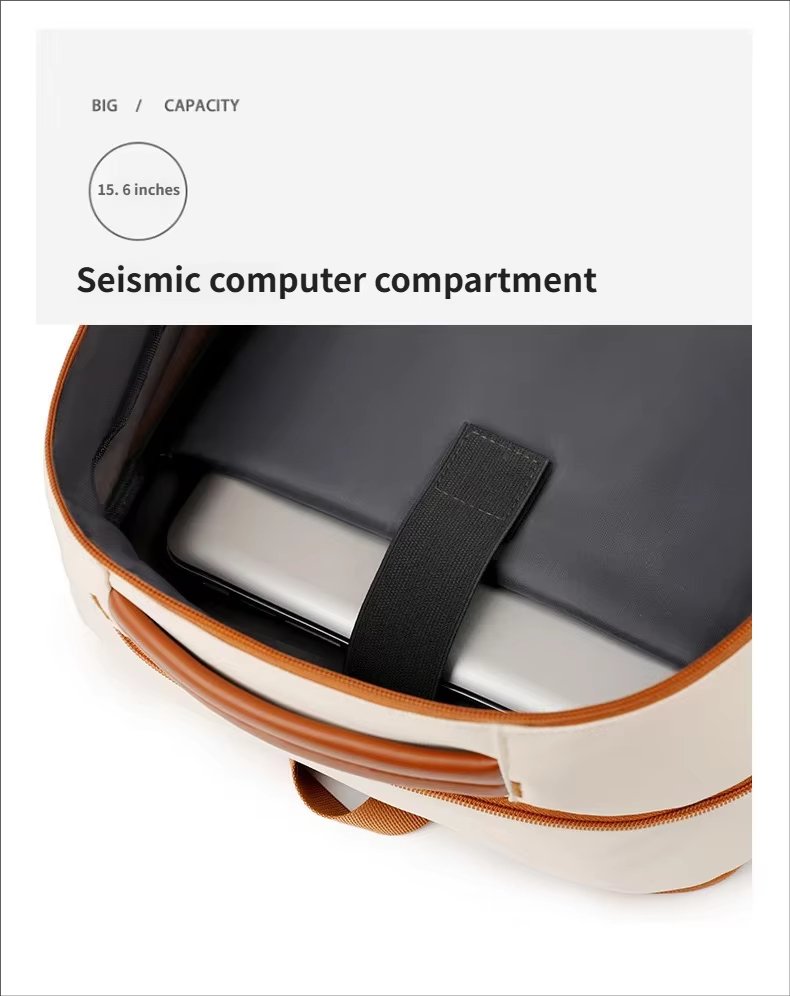 Water-Resistant Large Capacity Modern Business Travel Oxford Laptop Backpack product detail
