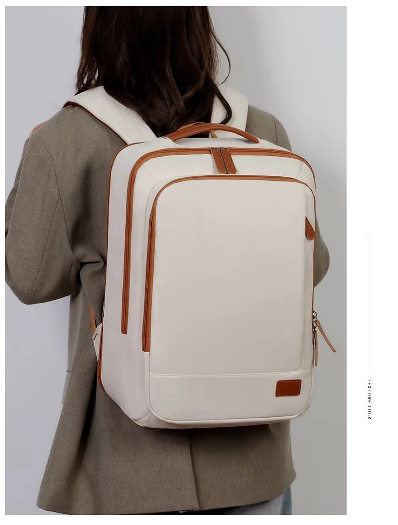Water-Resistant Large Capacity Modern Business Travel Oxford Laptop Backpack product detail